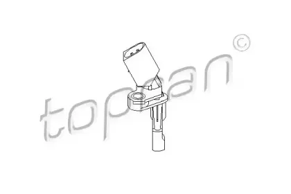Датчик, частота вращения колеса TOPRAN купить