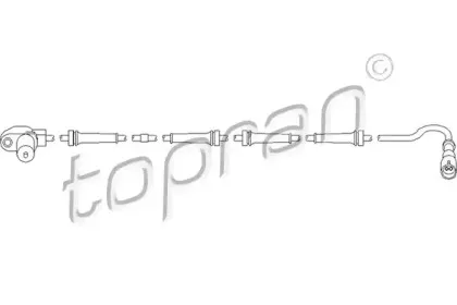 Датчик, частота вращения колеса TOPRAN купить