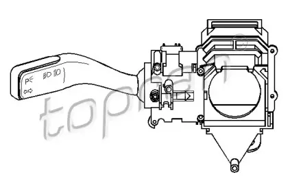 Переключатель указателей поворота TOPRAN купить