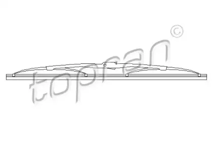 Щетка стеклоочистителя TOPRAN купить