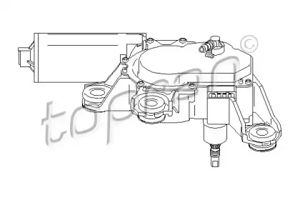 Двигатель стеклоочистителя TOPRAN купить