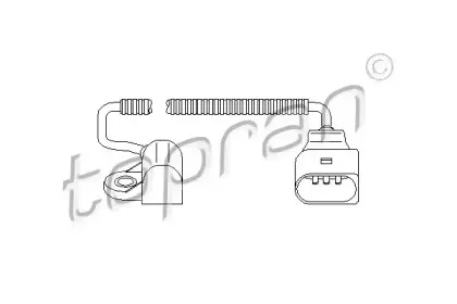 Датчик, положение распределительного вала TOPRAN купить