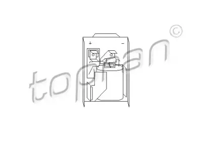 Сопротивление, вентилятор салона TOPRAN купить