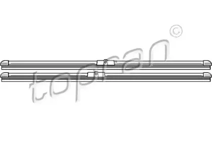 Щетка стеклоочистителя TOPRAN купить