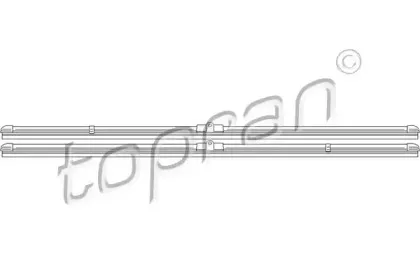 Щетка стеклоочистителя TOPRAN купить