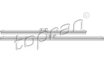 Щетка стеклоочистителя TOPRAN купить