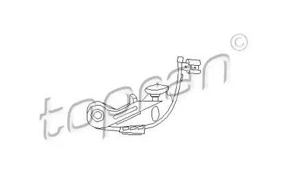 Контактная группа, распределитель зажигания TOPRAN купить