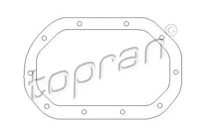 Прокладка, дифференциал TOPRAN купить