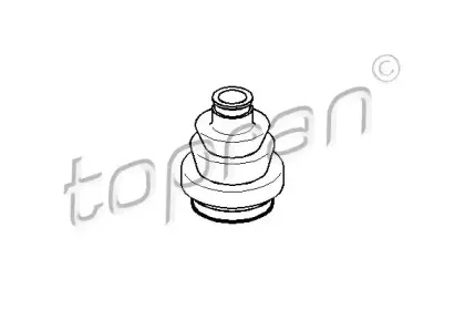 Пыльник, приводной вал TOPRAN купить