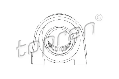 Подвеска, карданный вал TOPRAN купить