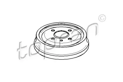 Тормозной барабан TOPRAN купить