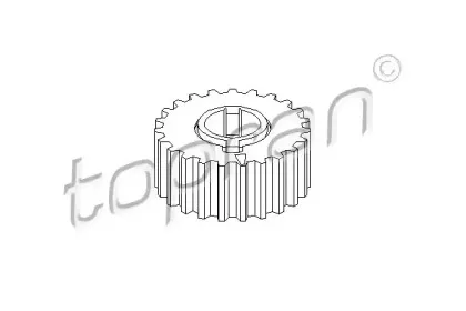Шестерня, коленчатый вал TOPRAN купить
