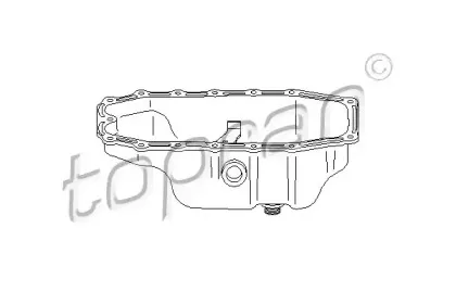 Масляный поддон TOPRAN купить