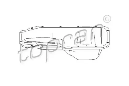 Масляный поддон TOPRAN купить