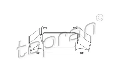 Подвеска, двигатель TOPRAN купить