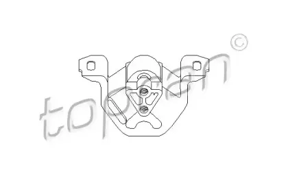 Подвеска, двигатель TOPRAN купить