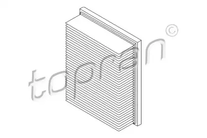 Воздушный фильтр TOPRAN купить