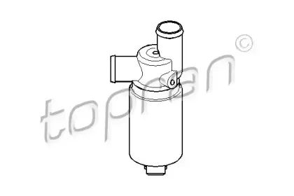 Поворотная заслонка, подвод воздуха TOPRAN купить