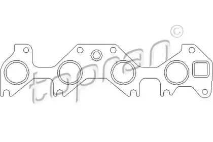 Прокладка, впускной коллектор TOPRAN купить