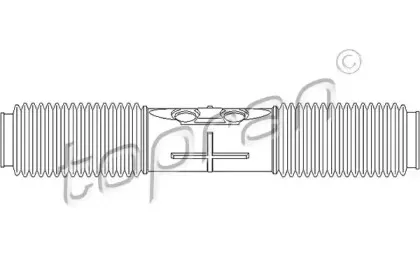 Пыльник, рулевое управление TOPRAN купить