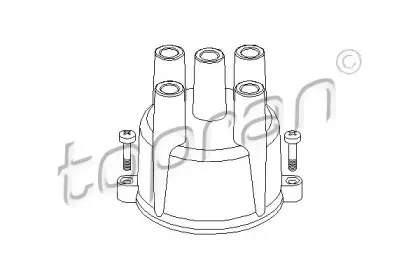 Крышка распределителя зажигания TOPRAN купить