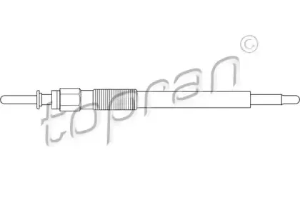 Свеча накаливания TOPRAN купить