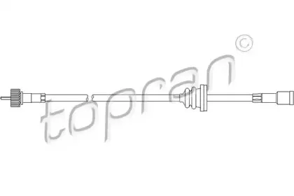 Тросик спидометра TOPRAN купить
