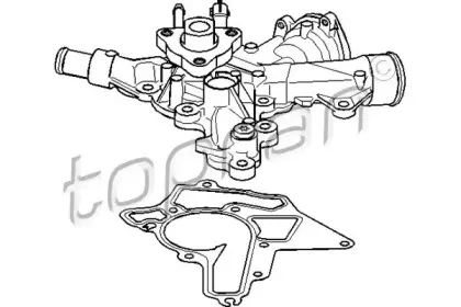 Водяной насос TOPRAN купить