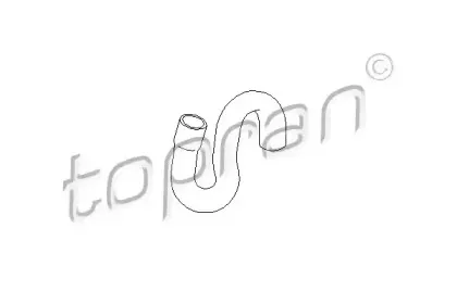 Шланг радиатора TOPRAN купить