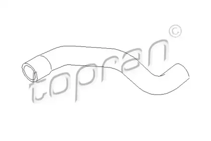 Шланг радиатора TOPRAN купить