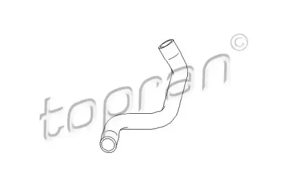 Шланг радиатора TOPRAN купить