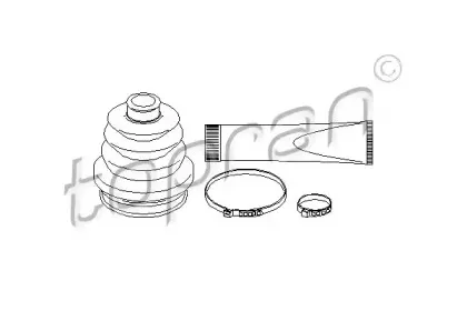 Комплект пылника, приводной вал TOPRAN купить