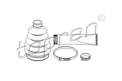 Комплект пылника, приводной вал TOPRAN купить