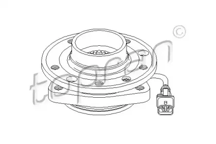 Ступица колеса TOPRAN купить