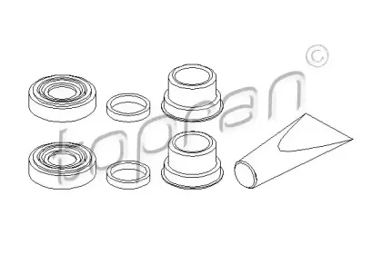 Ремкомплект, тормозной суппорт TOPRAN купить