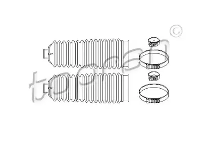 Комплект пылника, рулевое управление TOPRAN купить