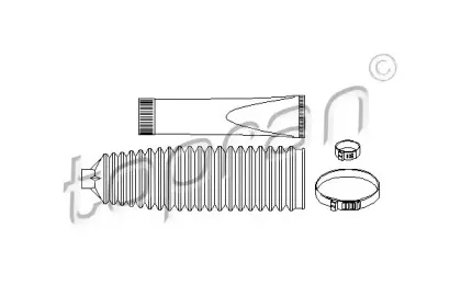 Комплект пылника, рулевое управление TOPRAN купить