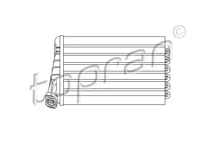 Теплообменник, отопление салона TOPRAN купить