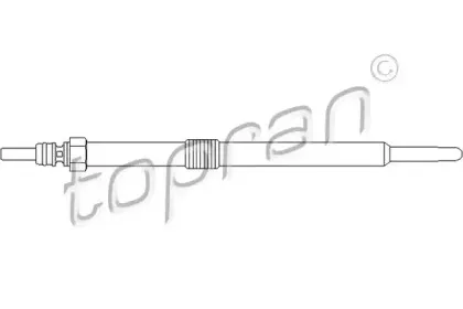 Свеча накаливания TOPRAN купить