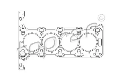 Прокладка, головка цилиндра TOPRAN купить