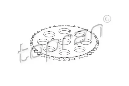 Шестерня, распределительный вал TOPRAN купить