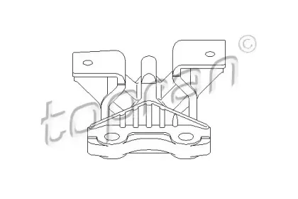 Подвеска, двигатель TOPRAN купить