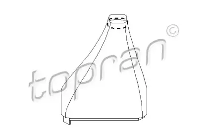 Обшивка рычага переключения TOPRAN купить