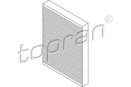 Фильтр, воздух во внутренном пространстве TOPRAN купить