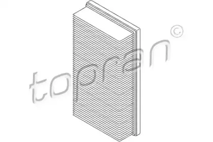 Воздушный фильтр TOPRAN купить