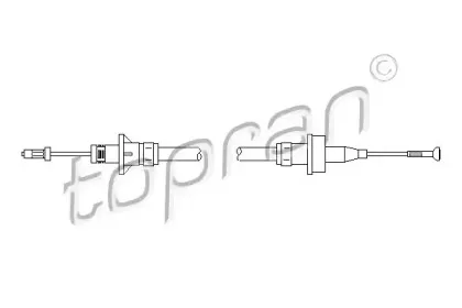 Трос, управление сцеплением TOPRAN купить