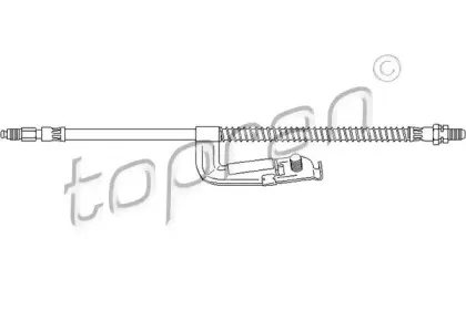 Тормозной шланг TOPRAN купить