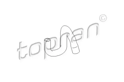 Шланг радиатора TOPRAN купить