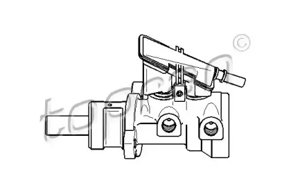 Главный тормозной цилиндр TOPRAN купить