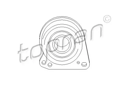 Подшипник, приводной вал TOPRAN купить